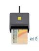 Lector de DNI Aisens ASCR-SN01-BK/ Negro