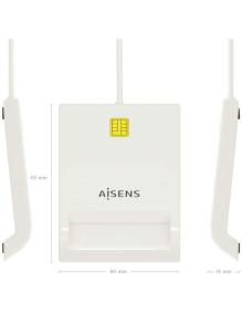 Lector de DNI y Tarjetas Aisens ASCR-SN07-W/ Blanco