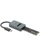 Dock USB Tipo-C para SSD M2 SATA/NVMe Aisens ASUC-M2D012-GR/ Gris