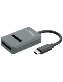 Dock USB Tipo-C para SSD M2 SATA/NVMe Aisens ASUC-M2D012-GR/ Gris