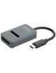 Dock USB Tipo-C para SSD M2 SATA/NVMe Aisens ASUC-M2D012-GR/ Gris