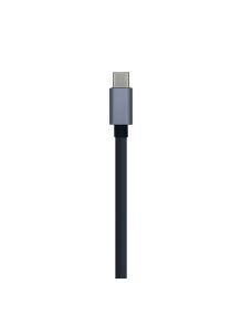 Hub USB Tipo-C Aisens A109-0396/ 3xUSB/ 1xRJ45/ Gris