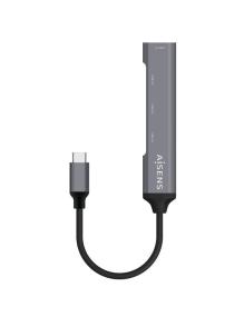 Hub USB Tipo-C Aisens A109-0541/ 4xUSB