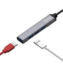 Hub USB Tipo-C Aisens A109-0541/ 4xUSB