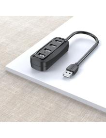 Hub USB Vention VAS-J43-B100/ 4xUSB/ 1m