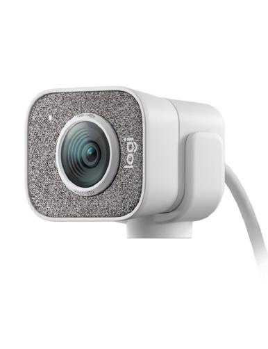 Webcam Logitech StreamCam/ Enfoque Automático/ 1920 x 1080 Full HD/ Blanca