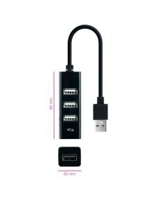 Hub USB 2.0 Nanocable 10.16.4404/ 4xUSB