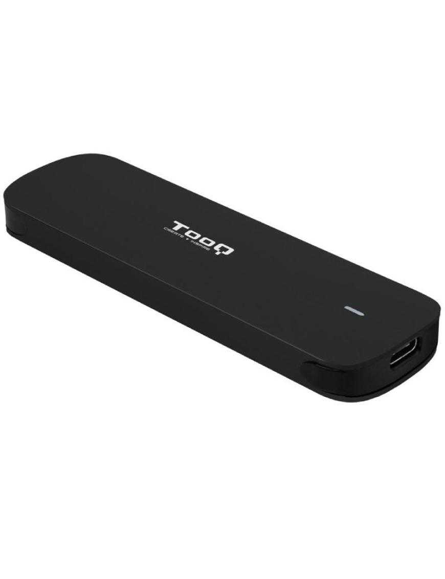 Caja Externa para Disco SSD M.2 NVMe TooQ TQE-2201B/ USB 3.1 Gen2/ Sin tornillos