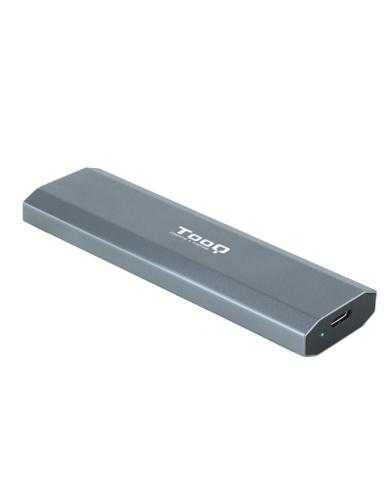 Caja Externa para Disco SSD M.2 NVMe TooQ TQE-2223G/ USB 3.2/ Sin tornillos