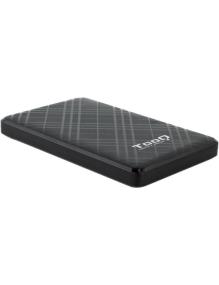 Caja Externa para Disco Duro de 2.5' TooQ TQE-2500B/ USB 3.1/ Sin Tornillos