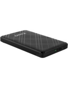 Caja Externa para Disco Duro de 2.5' TooQ TQE-2500B/ USB 3.1/ Sin Tornillos