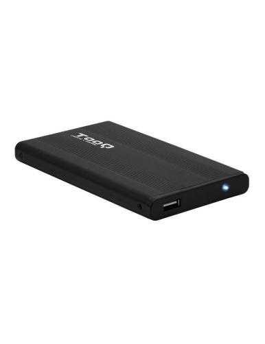 Caja Externa para Disco Duro de 2.5' TooQ TQE-2510B/ USB 2.0