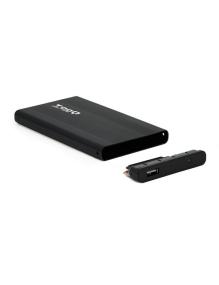 Caja Externa para Disco Duro de 2.5' TooQ TQE-2510B/ USB 2.0