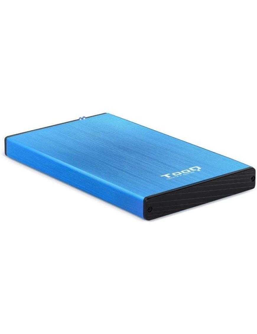 Caja Externa para Disco Duro de 2.5' TooQ TQE-2527BL/ USB 3.1