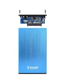 Caja Externa para Disco Duro de 2.5' TooQ TQE-2527BL/ USB 3.1