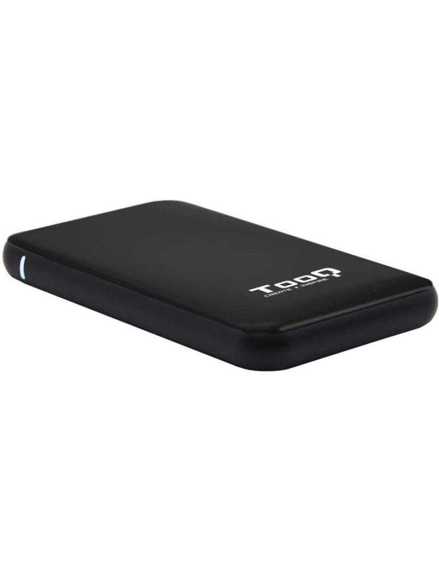 Caja Externa para Disco Duro de 2.5' TooQ TQE-2528B/ USB 3.1/ Sin tornillos