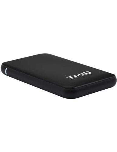 Caja Externa para Disco Duro de 2.5' TooQ TQE-2528B/ USB 3.1/ Sin tornillos