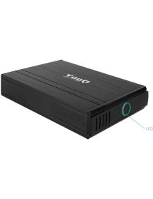 Caja Externa para Disco Duro de 3.5' TooQ TQE-3520B/ USB 2.0