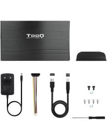 Caja Externa para Disco Duro de 3.5' TooQ TQE-3520B/ USB 2.0