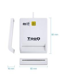 Lector de DNI TooQ TQR-210W/ Blanco