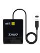 Lector de DNI TooQ TQR-211B/ USB Tipo-C/ Negro