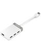 Hub USB 3.0 Trendnet TU3-H4E/ 4xUSB/ Blanco y Gris