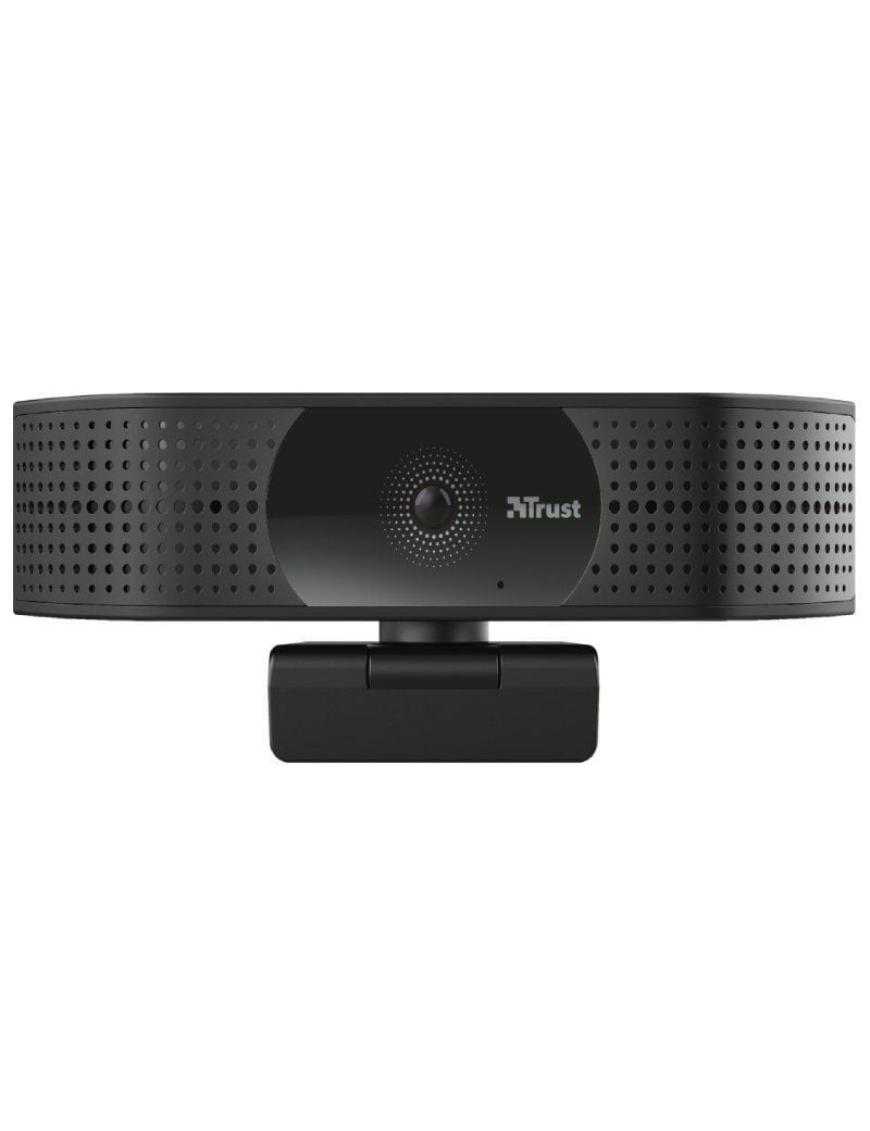 Webcam Trust TW-350/ Enfoque Automático/ 3840 x 2160 4K UHD