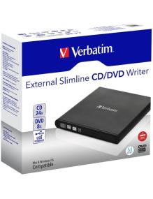 Grabadora Externa CD/DVD Verbatim Slimline 98938