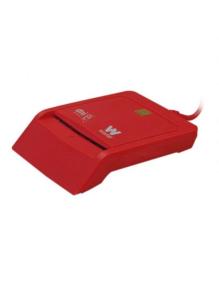 Lector de DNI Woxter PE26-145/ Rojo