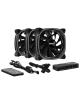 Pack 3 Ventiladores Aerocool Astro 12 Pro/ 12cm + H66F HUB + Mando a Distancia