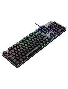 Teclado Gaming Mecánico Hiditec GK400 ARGB/ Switch Rojo