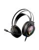 Auriculares Gaming con Micrófono Krom Kappa/ Jack 3.5/ USB 2.0/ Negros