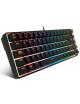 Teclado Gaming Krom Kalista/ Negro