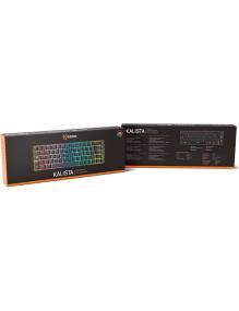 Teclado Gaming Krom Kalista/ Negro