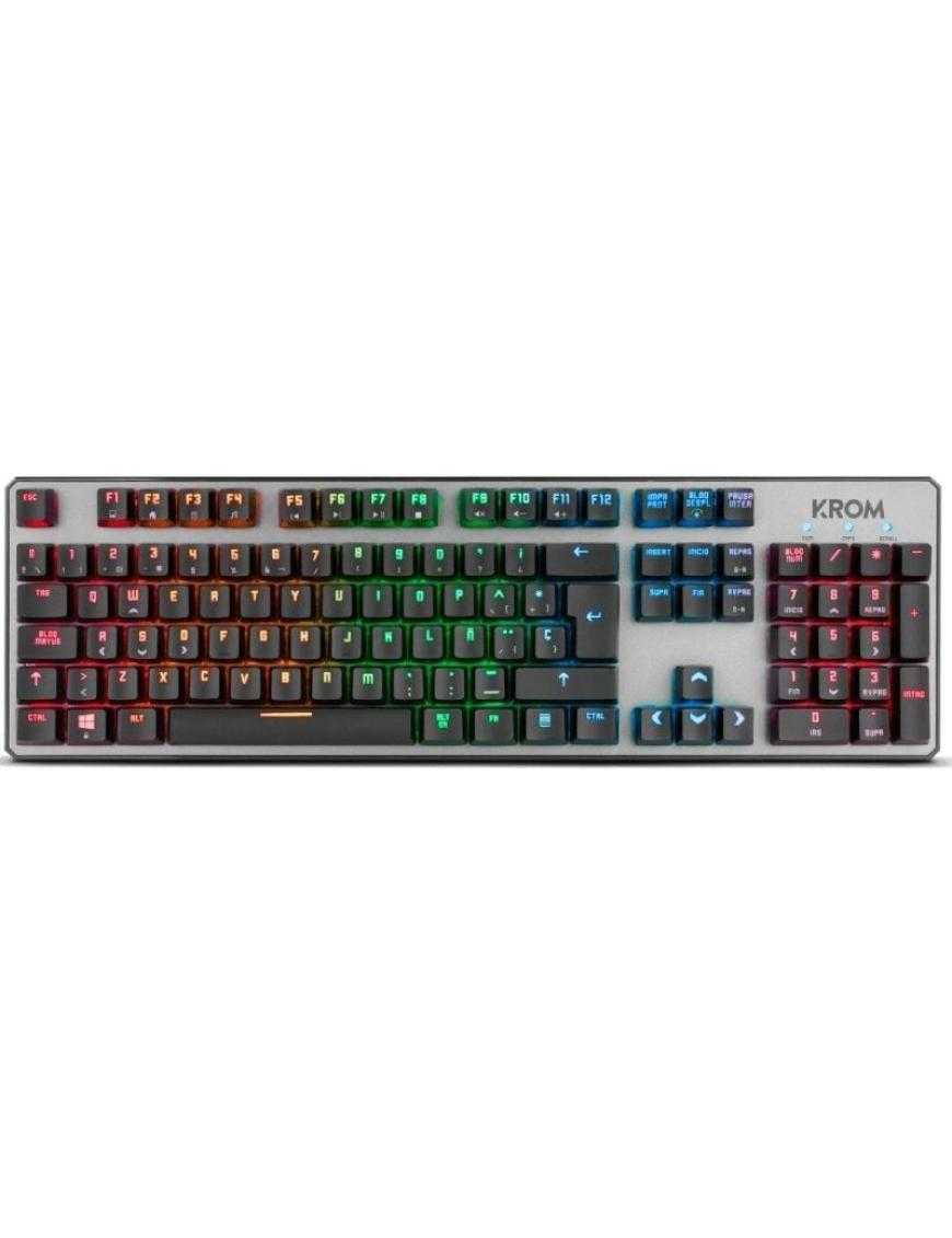 Teclado Gaming Mecánico Krom Kernel/ Negro