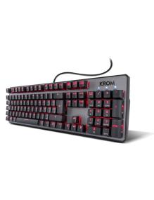 Teclado Gaming Mecánico Krom Kernel/ Negro