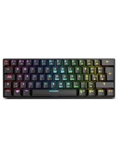 Teclado Gaming Mecánico Inalámbrico Krom Kluster/ Negro