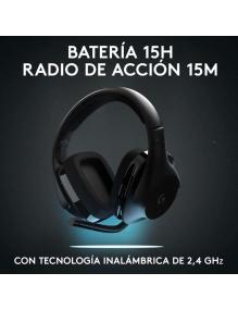 Auriculares Gaming Inalámbricos con Micrófono Logitech G533/ Negros