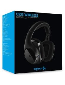 Auriculares Gaming Inalámbricos con Micrófono Logitech G533/ Negros