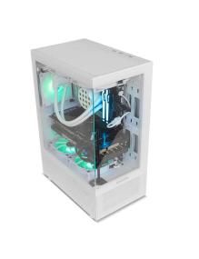 Caja Gaming Semitorre Nox Hummer Vision/ Blanca