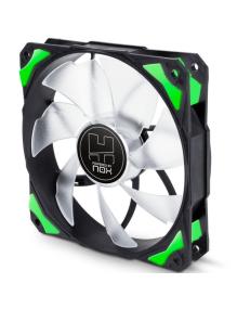 Ventilador Nox H-Fan Green/ 12cm/ Verde