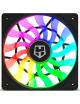 Ventilador Nox Slim Fan/ 12cm/ ARGB