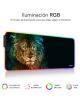 Alfombrilla Subblim SUBMP-02RGB10 LED RGB Lion XL/ 800 x 300 x 4 mm