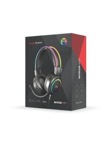 Auriculares Gaming con Micrófono Mars Gaming MHRGB/ Jack 3.5/ Negros