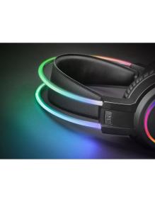 Auriculares Gaming con Micrófono Mars Gaming MHRGB/ Jack 3.5/ Negros