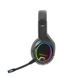 Auriculares Gaming Inalámbricos con Micrófono Mars Gaming MHW100/ Jack 3.5/ Negros