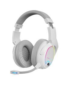 Auriculares Gaming Inalámbricos con Micrófono Mars Gaming MHW100/ Jack 3.5/ Blancos