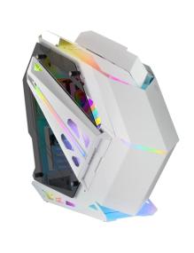 Caja Gaming Semitorre Mars Gaming MC-TITAN/ Blanca