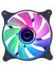 Ventilador Mars Gaming MF-3D/ 12cm/ ARGB