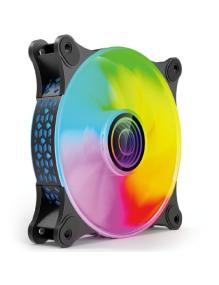 Ventilador Mars Gaming MF-3D/ 12cm/ ARGB